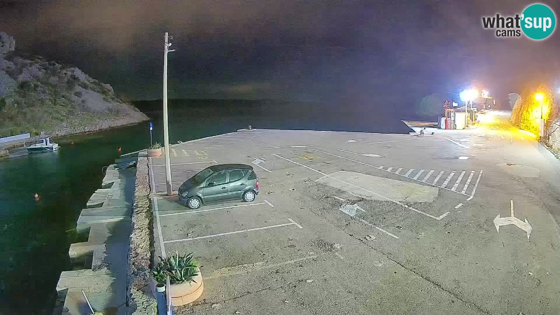 Webcam porto traghetti di Prizna – per l’isola di Pag