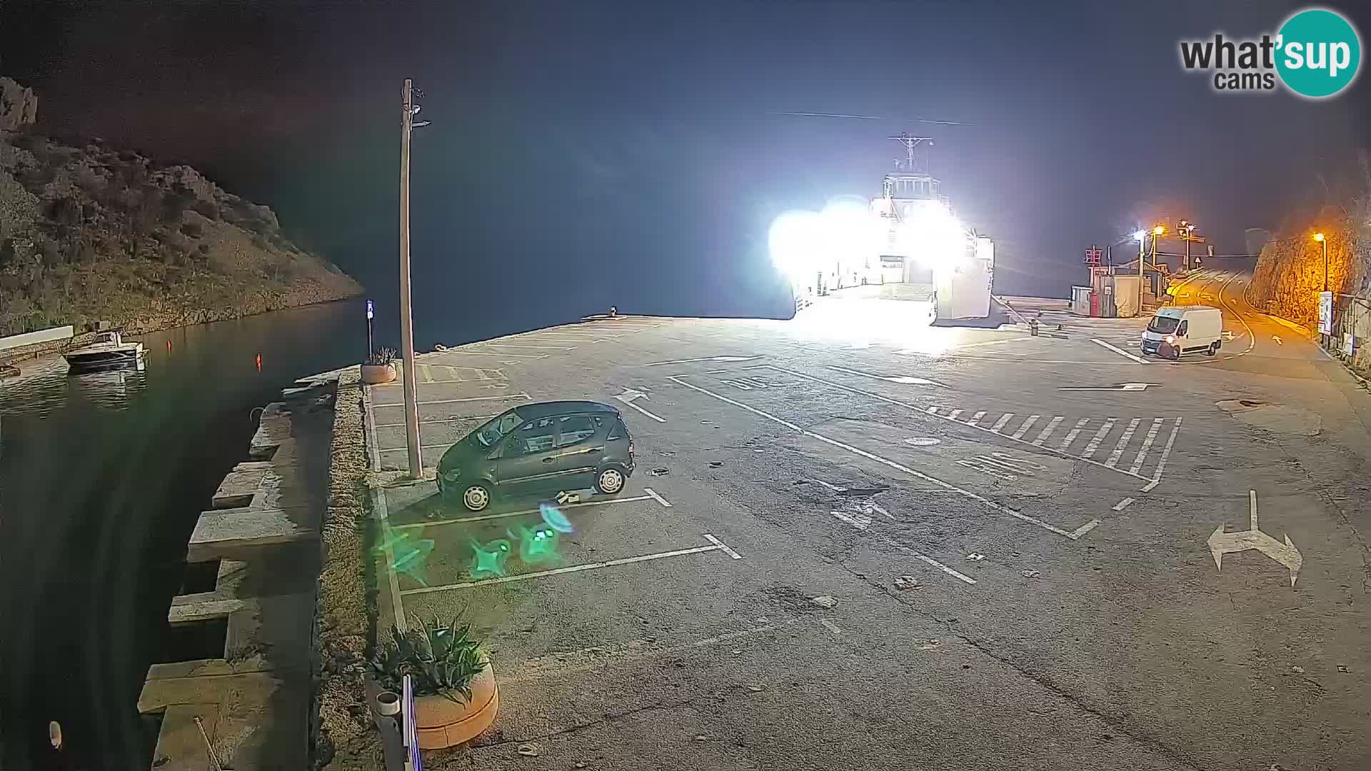 Webcam porto traghetti di Prizna – per l’isola di Pag