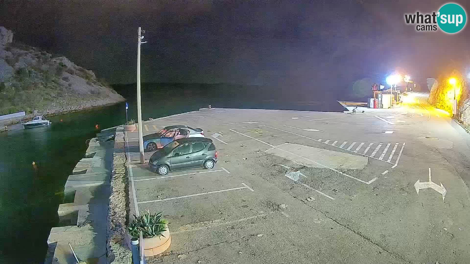 Webcam porto traghetti di Prizna – per l’isola di Pag