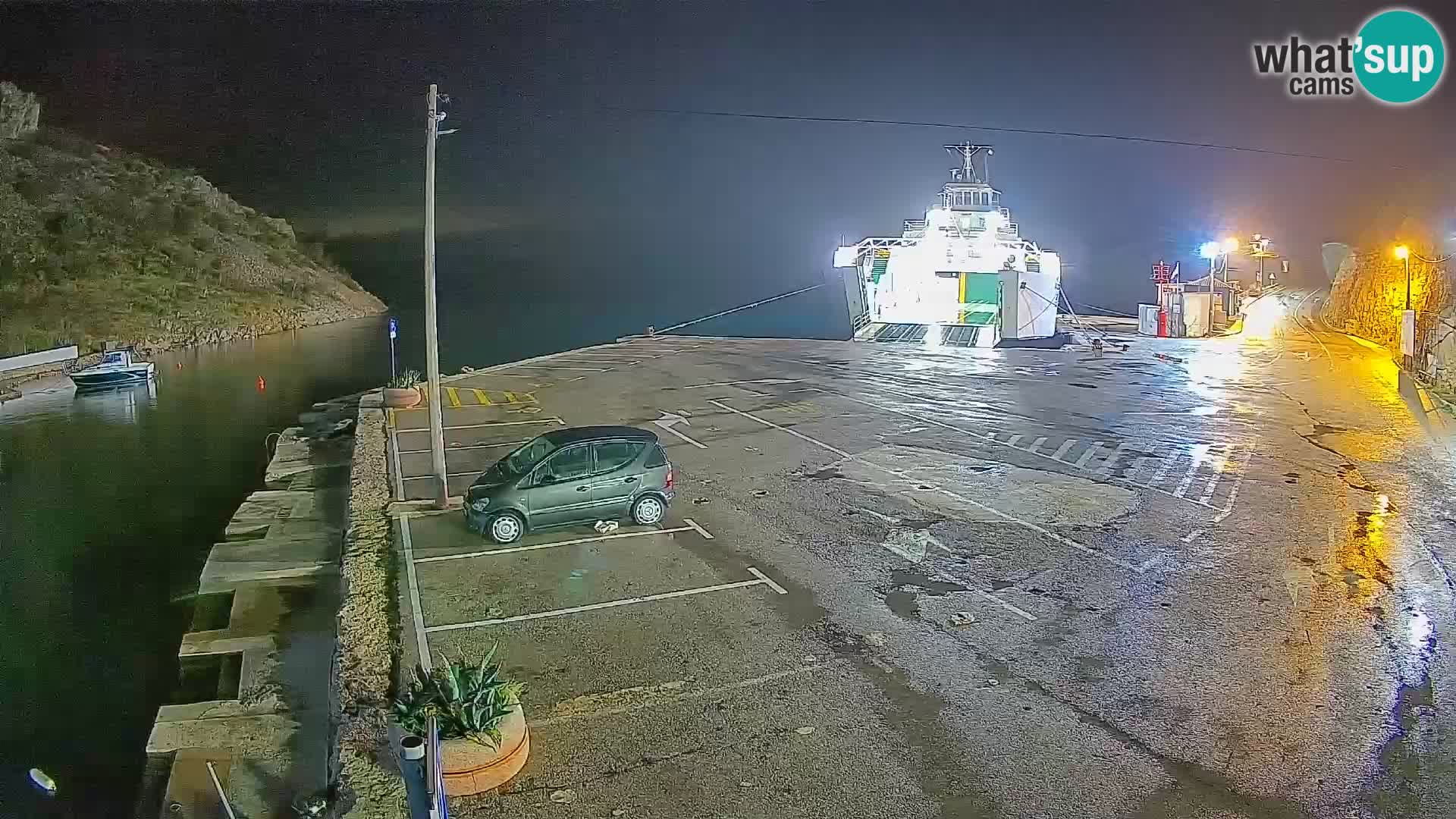 Webcam porto traghetti di Prizna – per l’isola di Pag