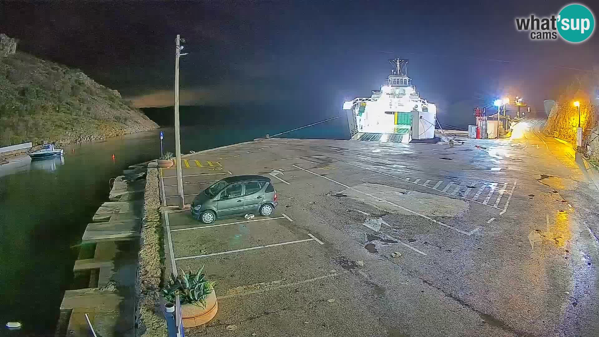 Webcam porto traghetti di Prizna – per l’isola di Pag