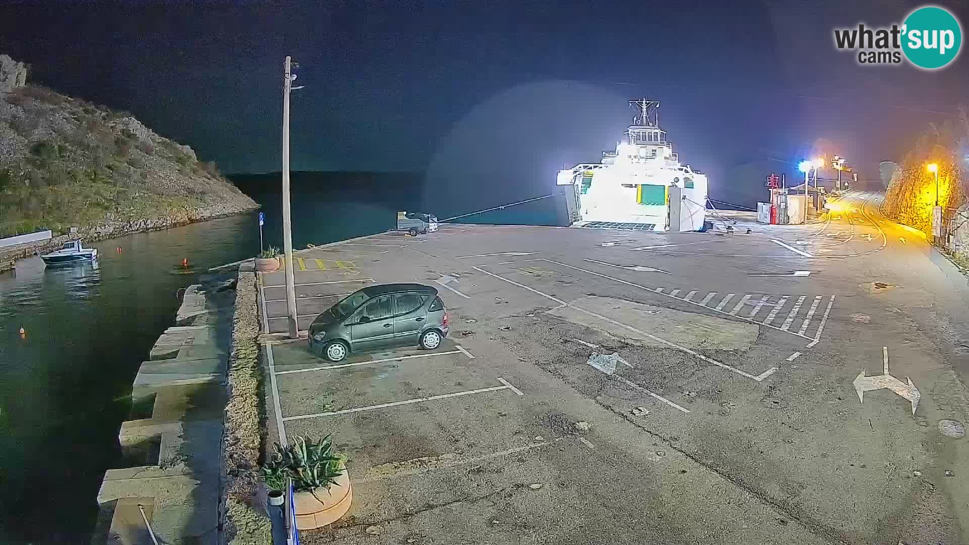 Webcam porto traghetti di Prizna – per l’isola di Pag