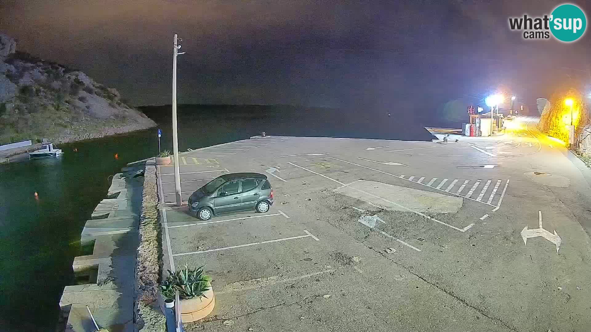 Webcam porto traghetti di Prizna – per l’isola di Pag