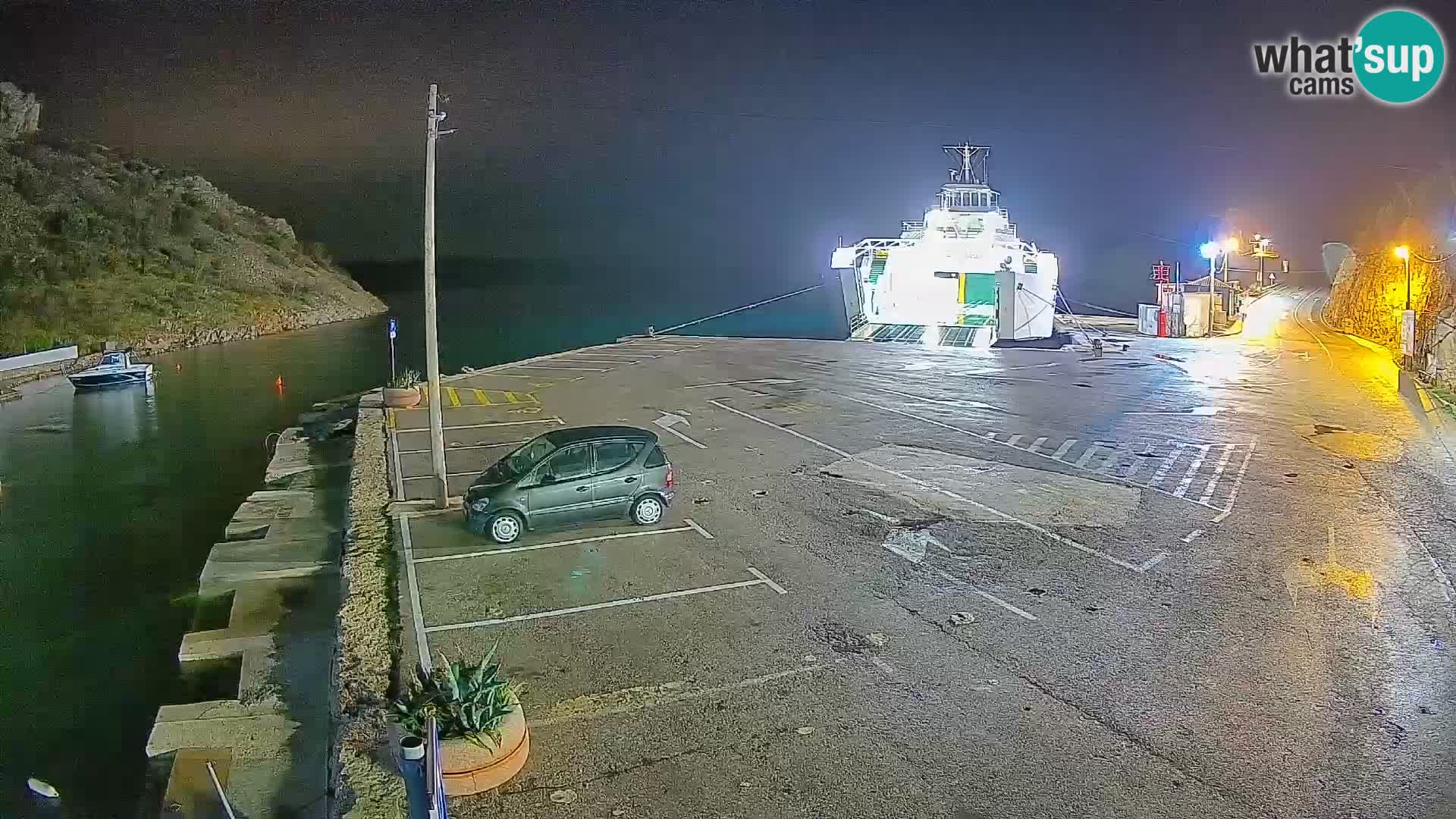 Webcam porto traghetti di Prizna – per l’isola di Pag