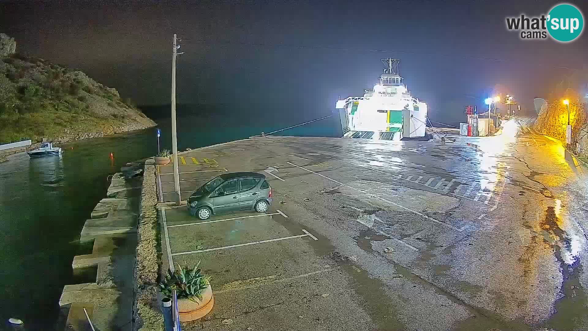 Webcam porto traghetti di Prizna – per l’isola di Pag