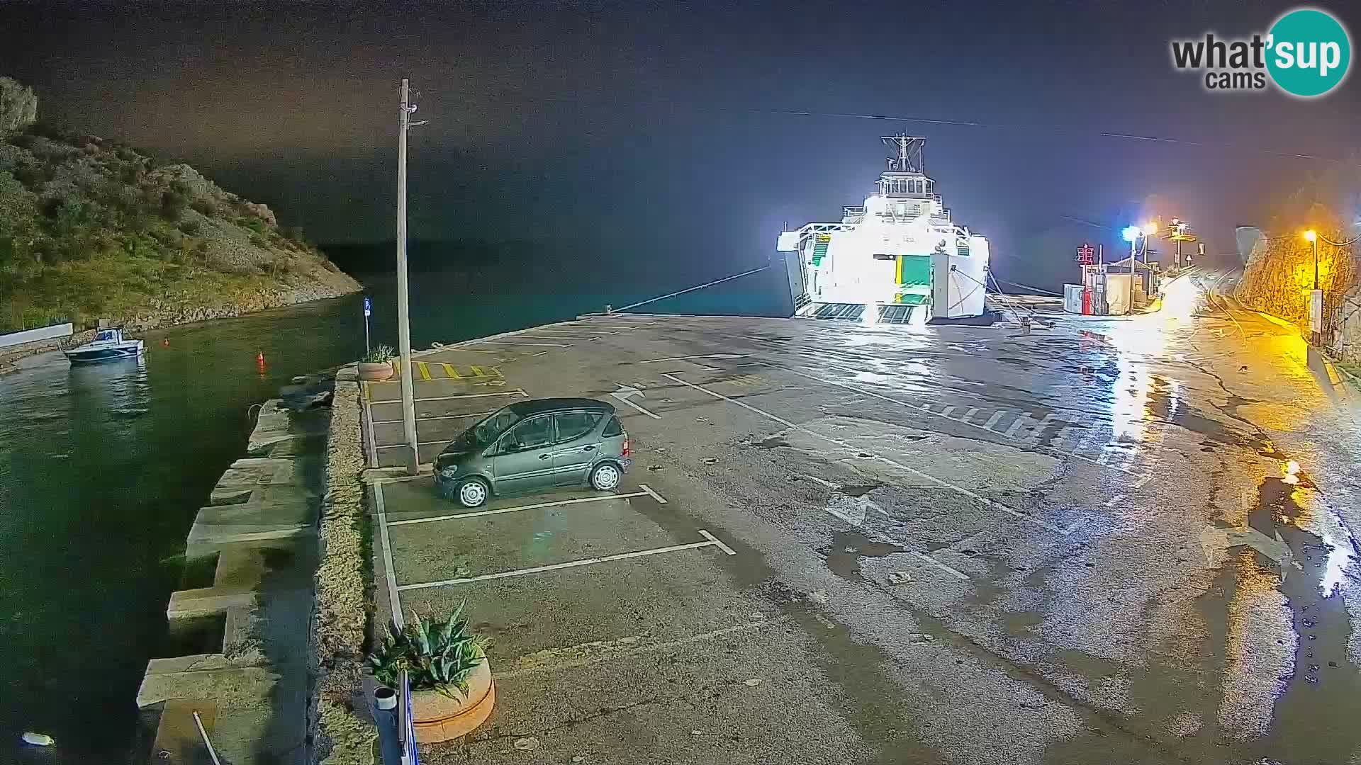 Webcam porto traghetti di Prizna – per l’isola di Pag