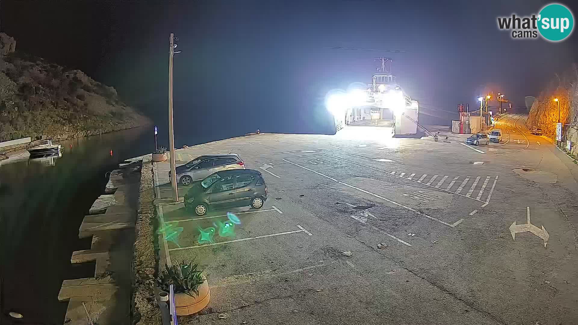 Webcam porto traghetti di Prizna – per l’isola di Pag