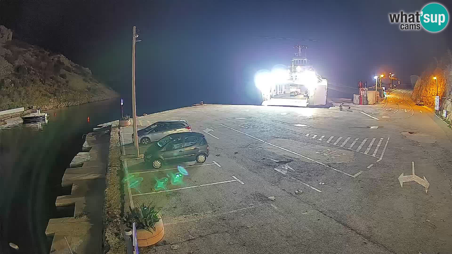 Webcam porto traghetti di Prizna – per l’isola di Pag