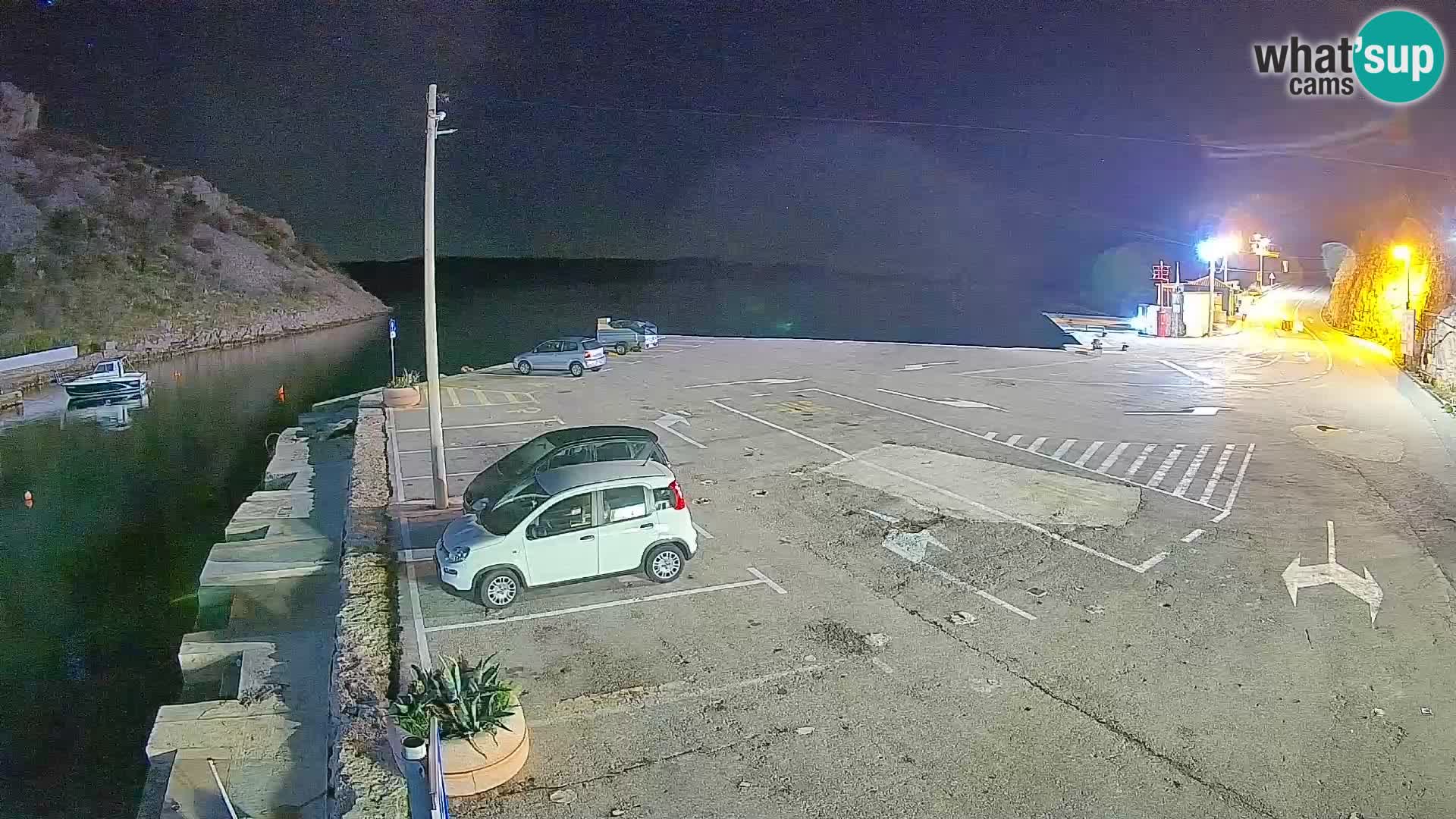 Webcam porto traghetti di Prizna – per l’isola di Pag