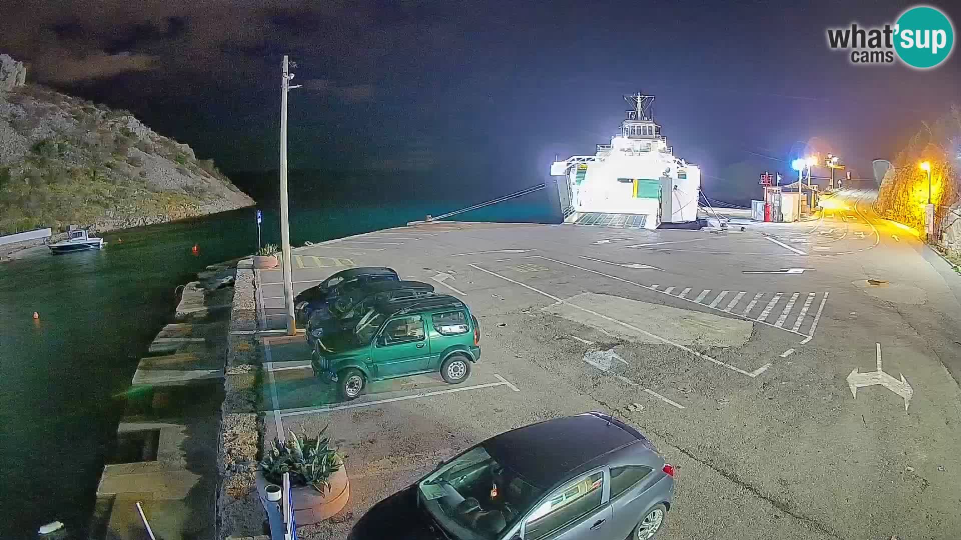 Webcam porto traghetti di Prizna – per l’isola di Pag