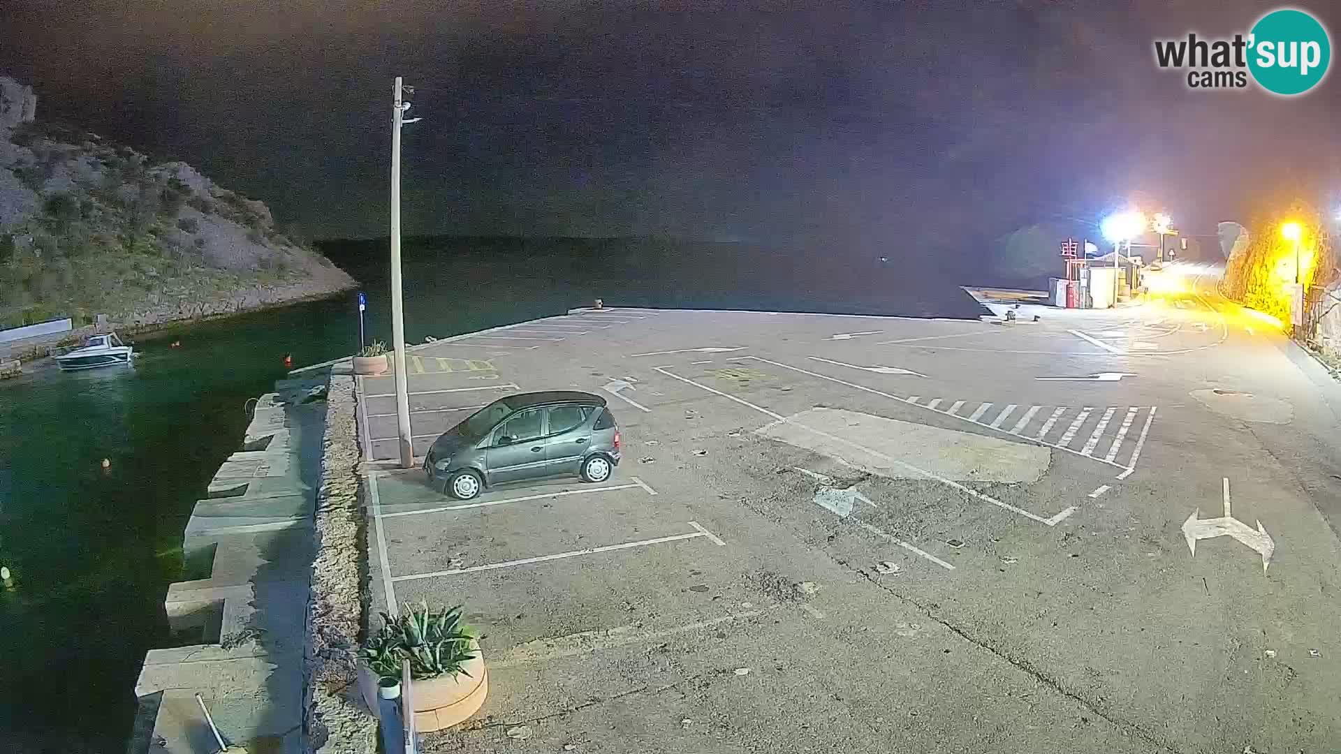 Webcam porto traghetti di Prizna – per l’isola di Pag