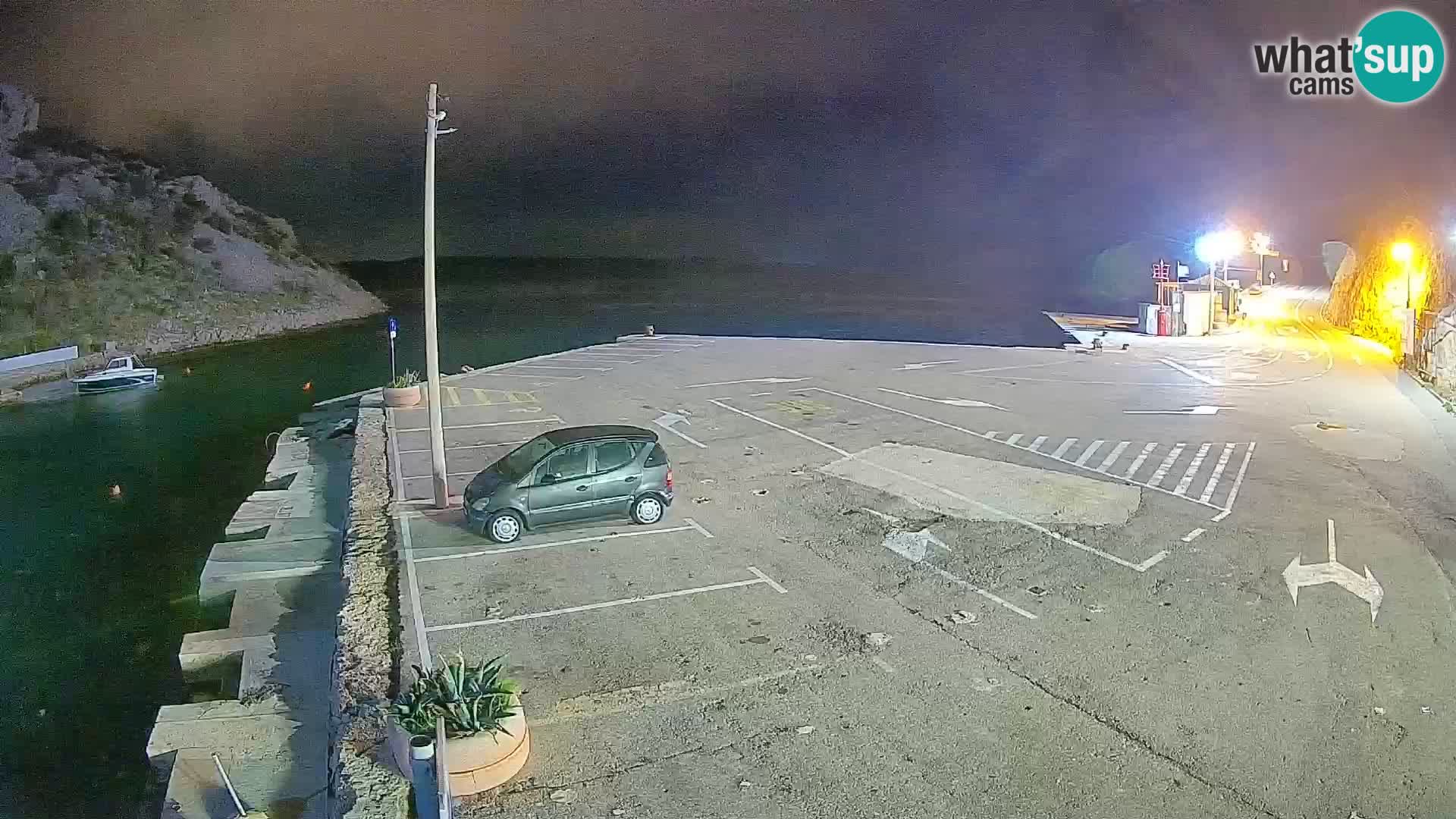 Webcam porto traghetti di Prizna – per l’isola di Pag