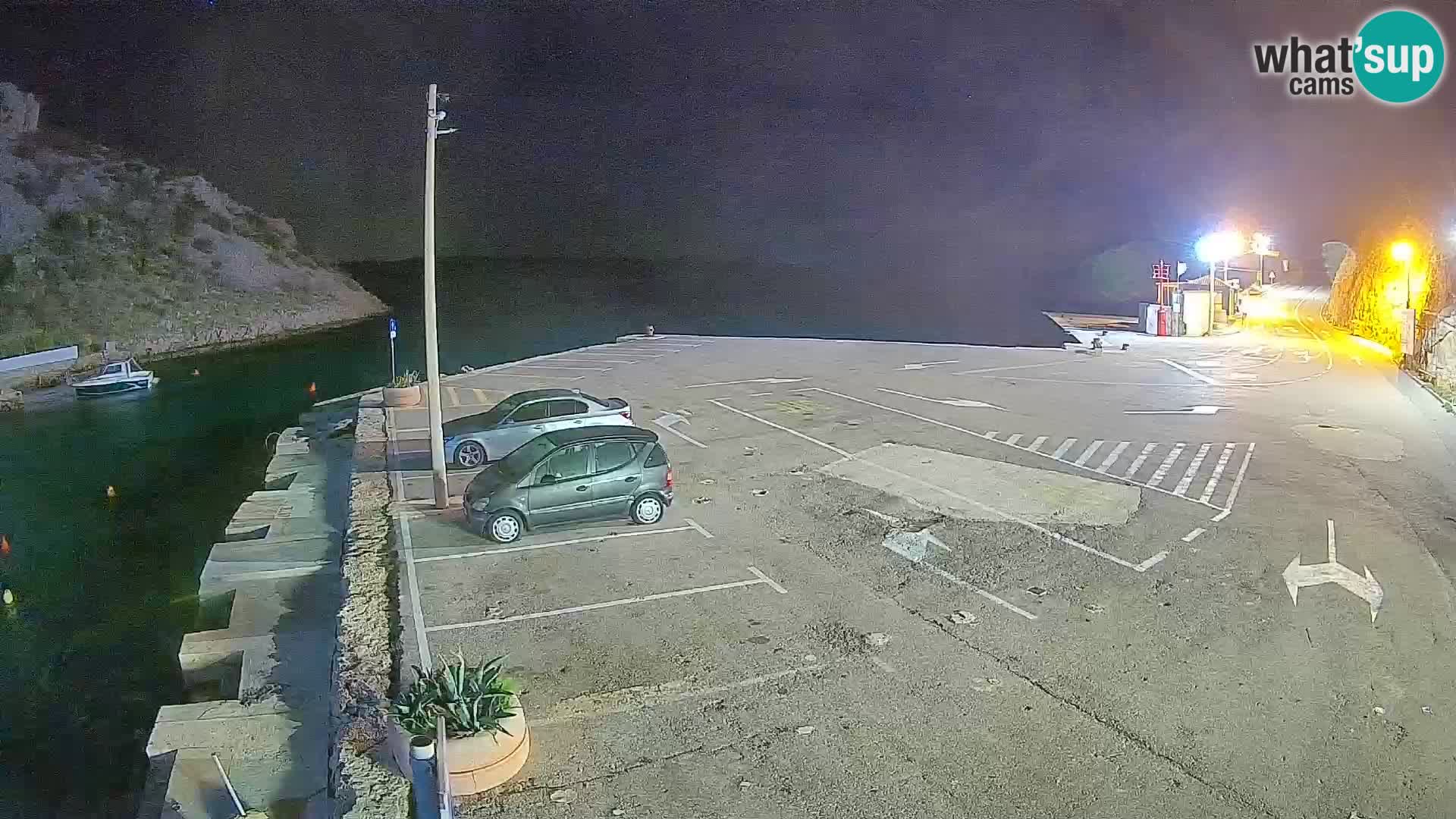 Webcam porto traghetti di Prizna – per l’isola di Pag