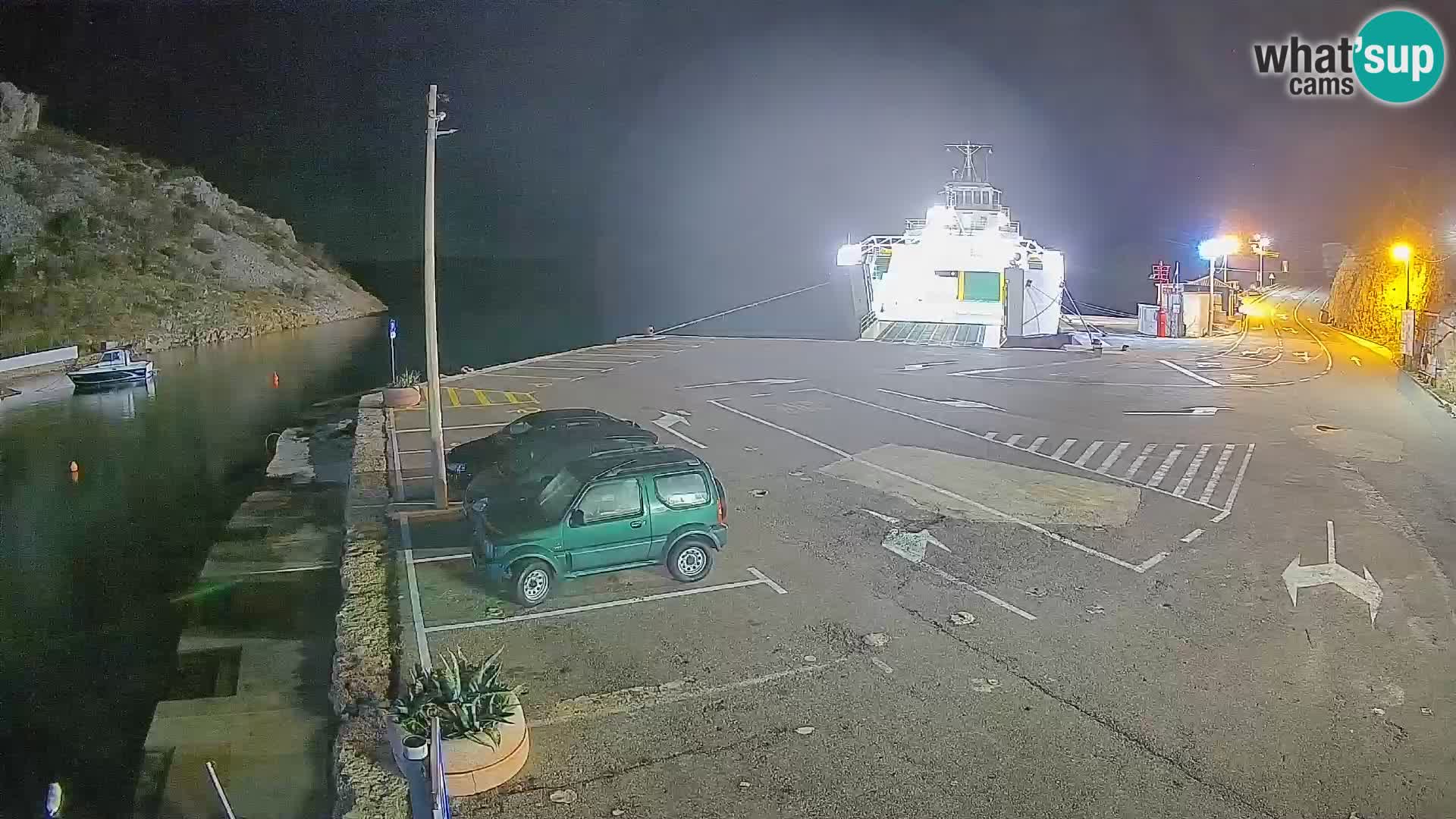 Webcam porto traghetti di Prizna – per l’isola di Pag