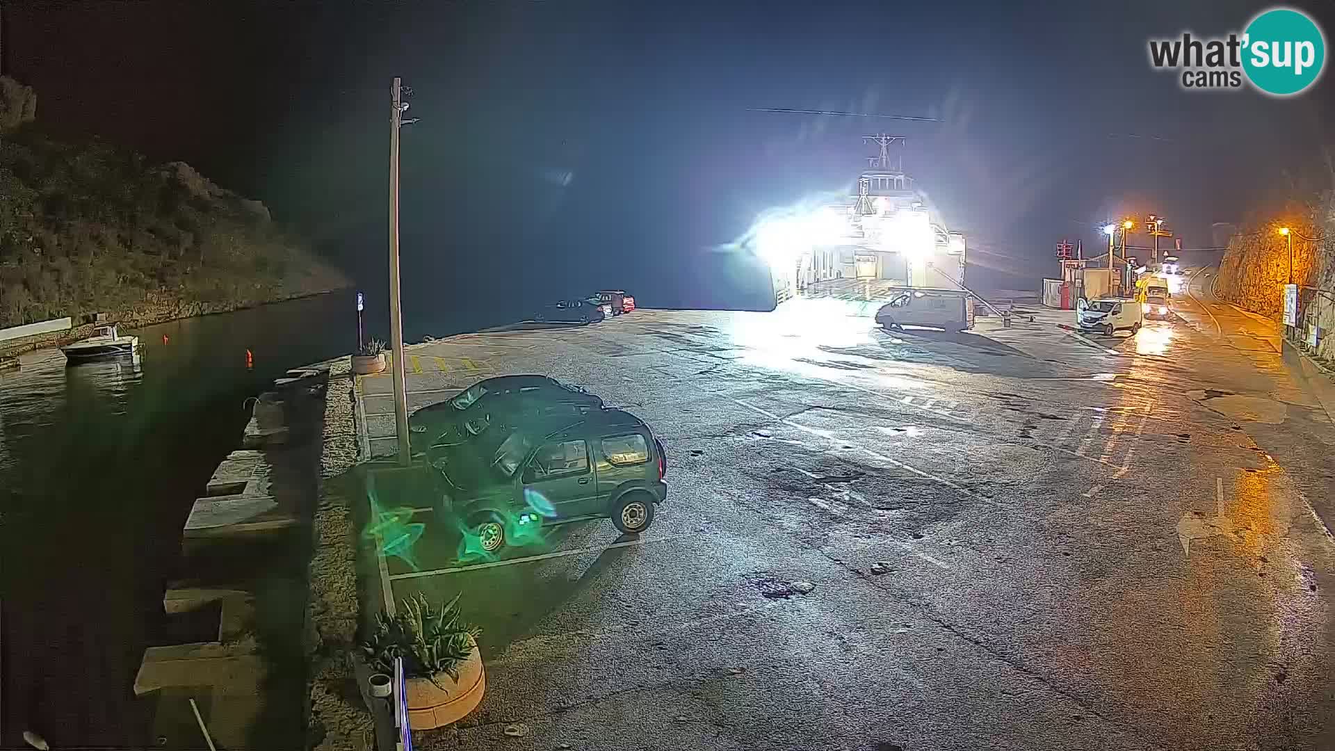 Webcam porto traghetti di Prizna – per l’isola di Pag