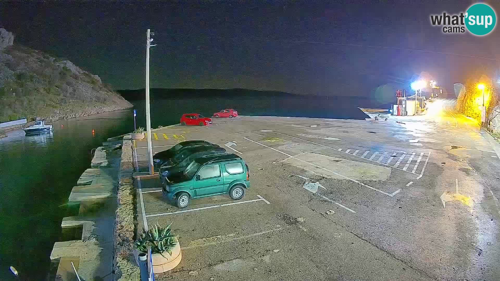Webcam porto traghetti di Prizna – per l’isola di Pag