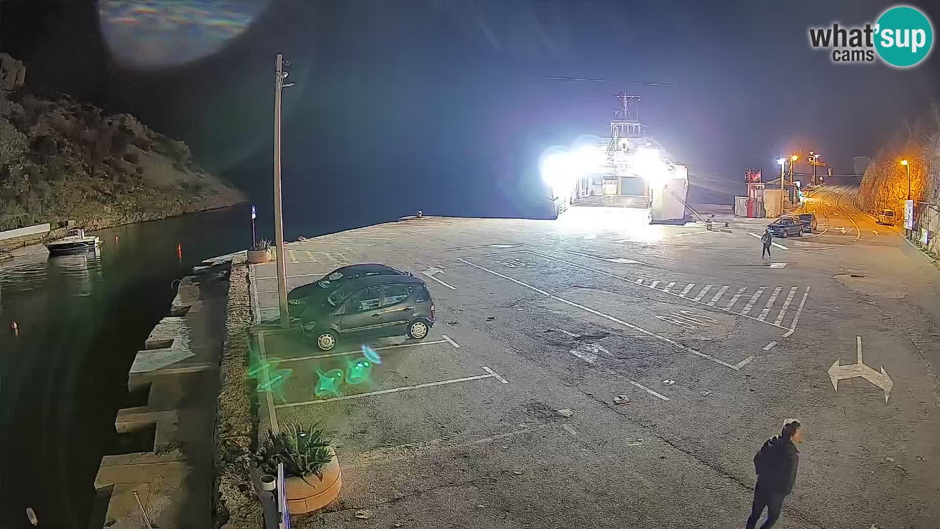 Webcam porto traghetti di Prizna – per l’isola di Pag