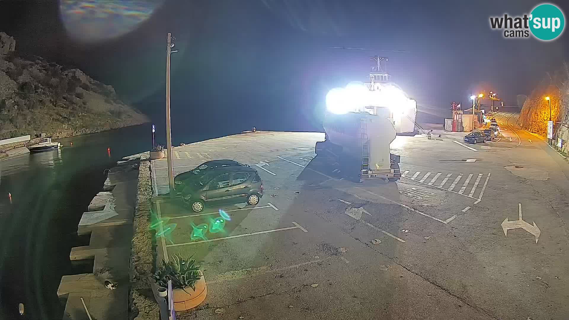 Webcam porto traghetti di Prizna – per l’isola di Pag