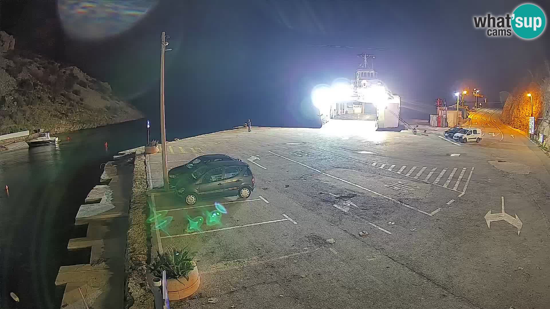 Webcam porto traghetti di Prizna – per l’isola di Pag