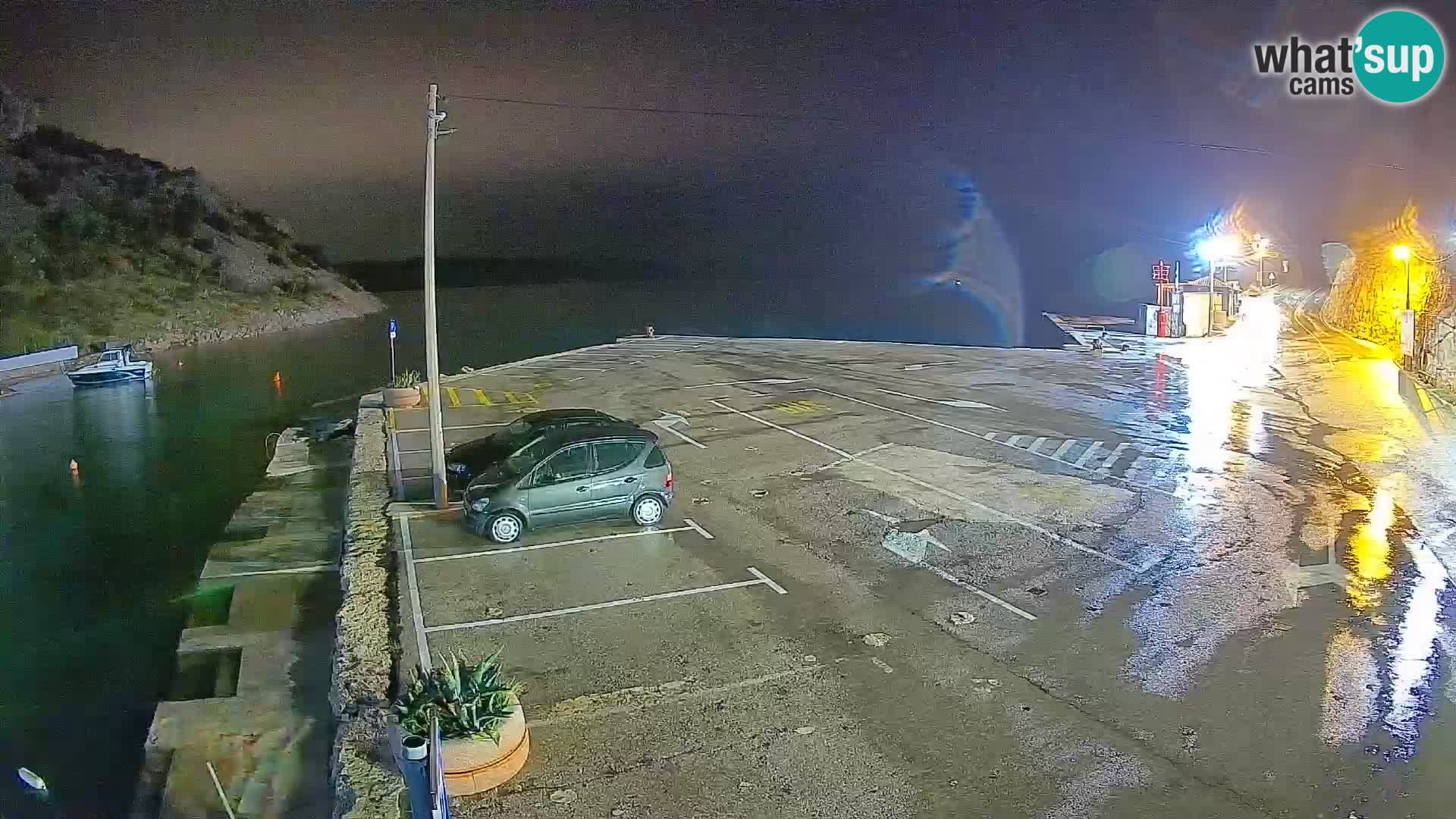 Webcam porto traghetti di Prizna – per l’isola di Pag