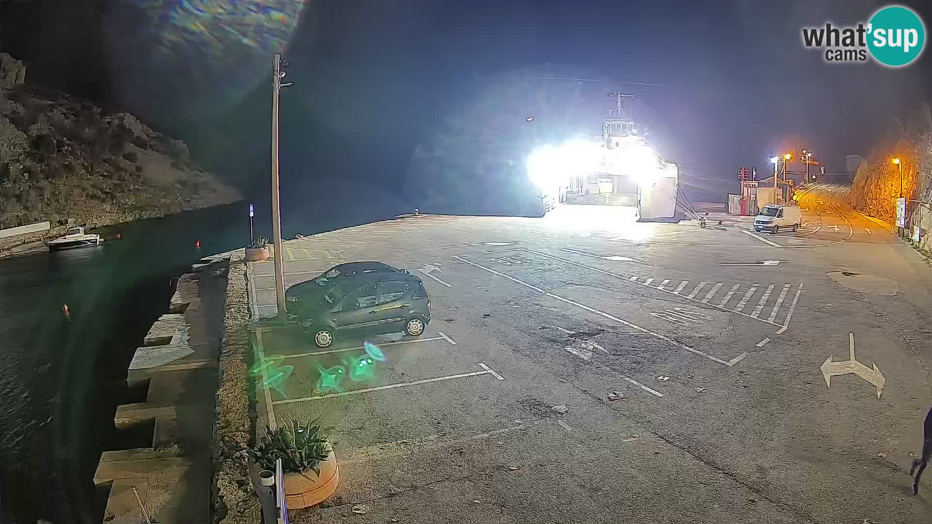 Webcam porto traghetti di Prizna – per l’isola di Pag