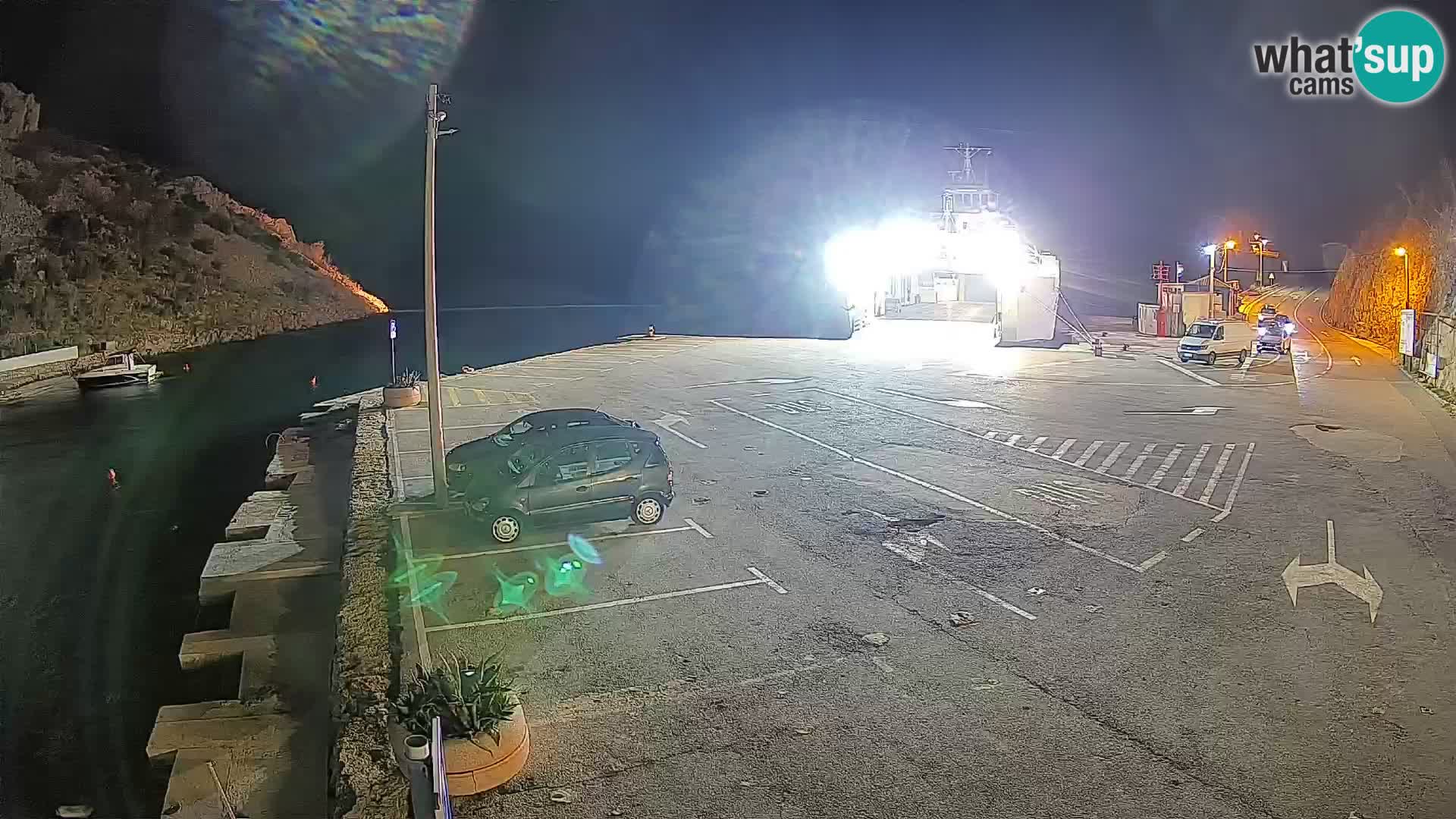 Webcam porto traghetti di Prizna – per l’isola di Pag