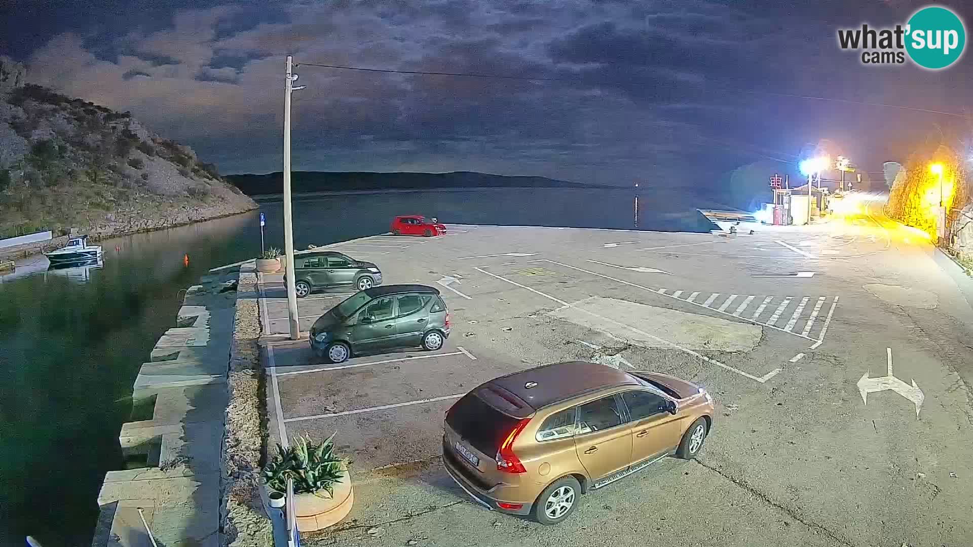 Webcam porto traghetti di Prizna – per l’isola di Pag