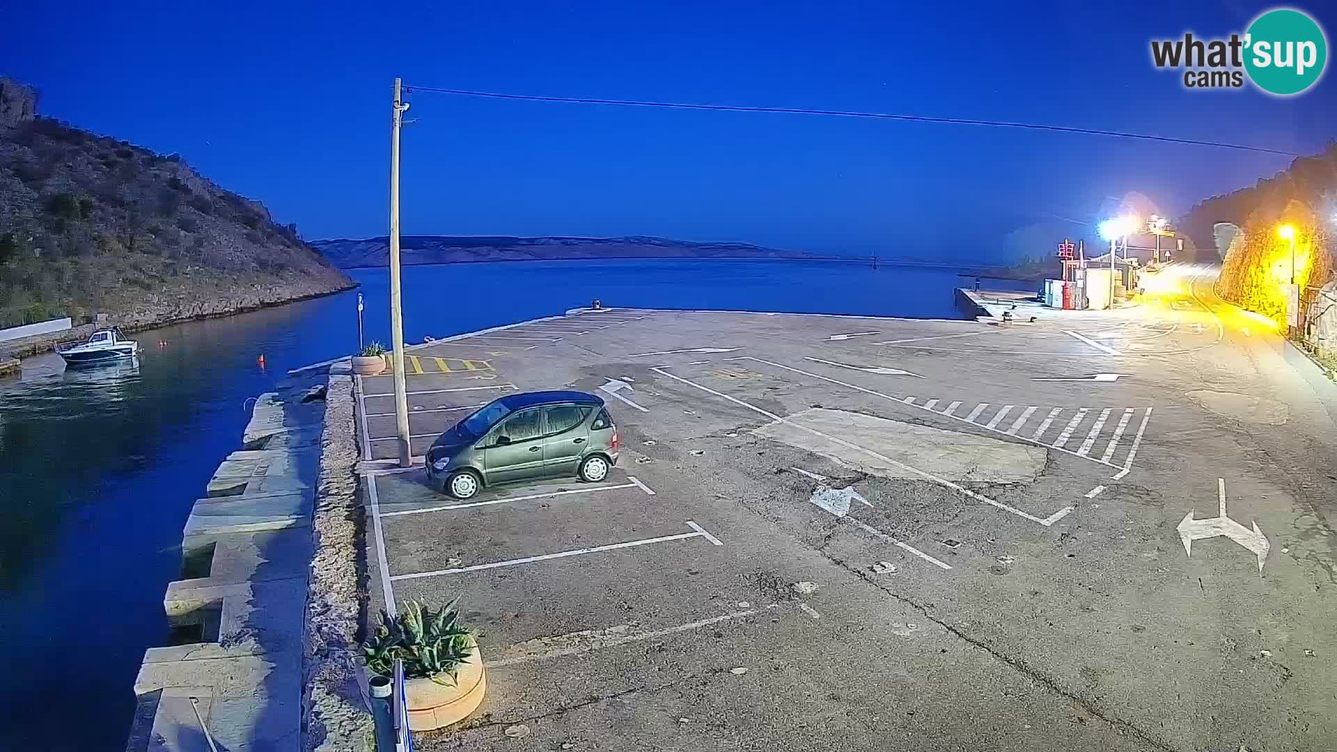 Webcam porto traghetti di Prizna – per l’isola di Pag