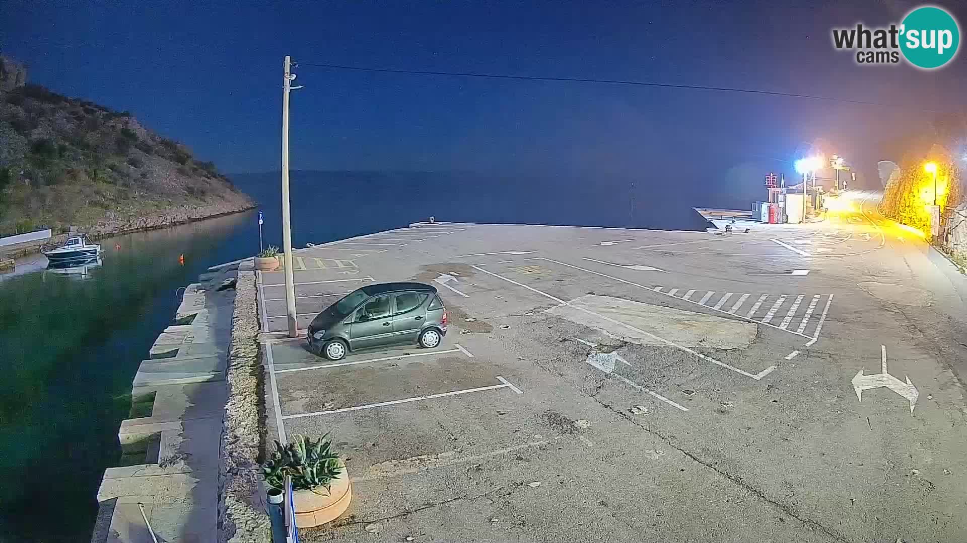 Webcam porto traghetti di Prizna – per l’isola di Pag