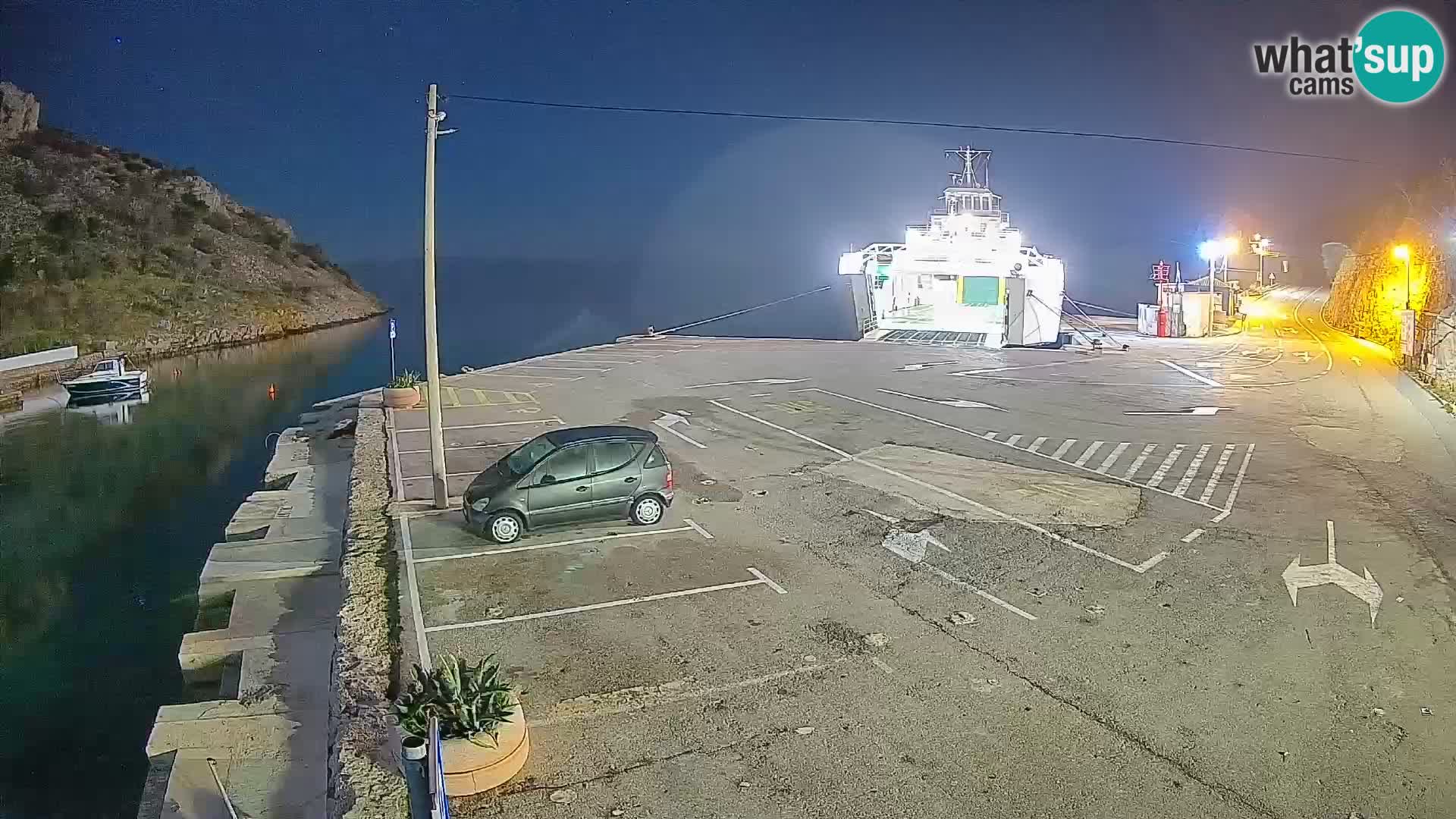 Webcam porto traghetti di Prizna – per l’isola di Pag