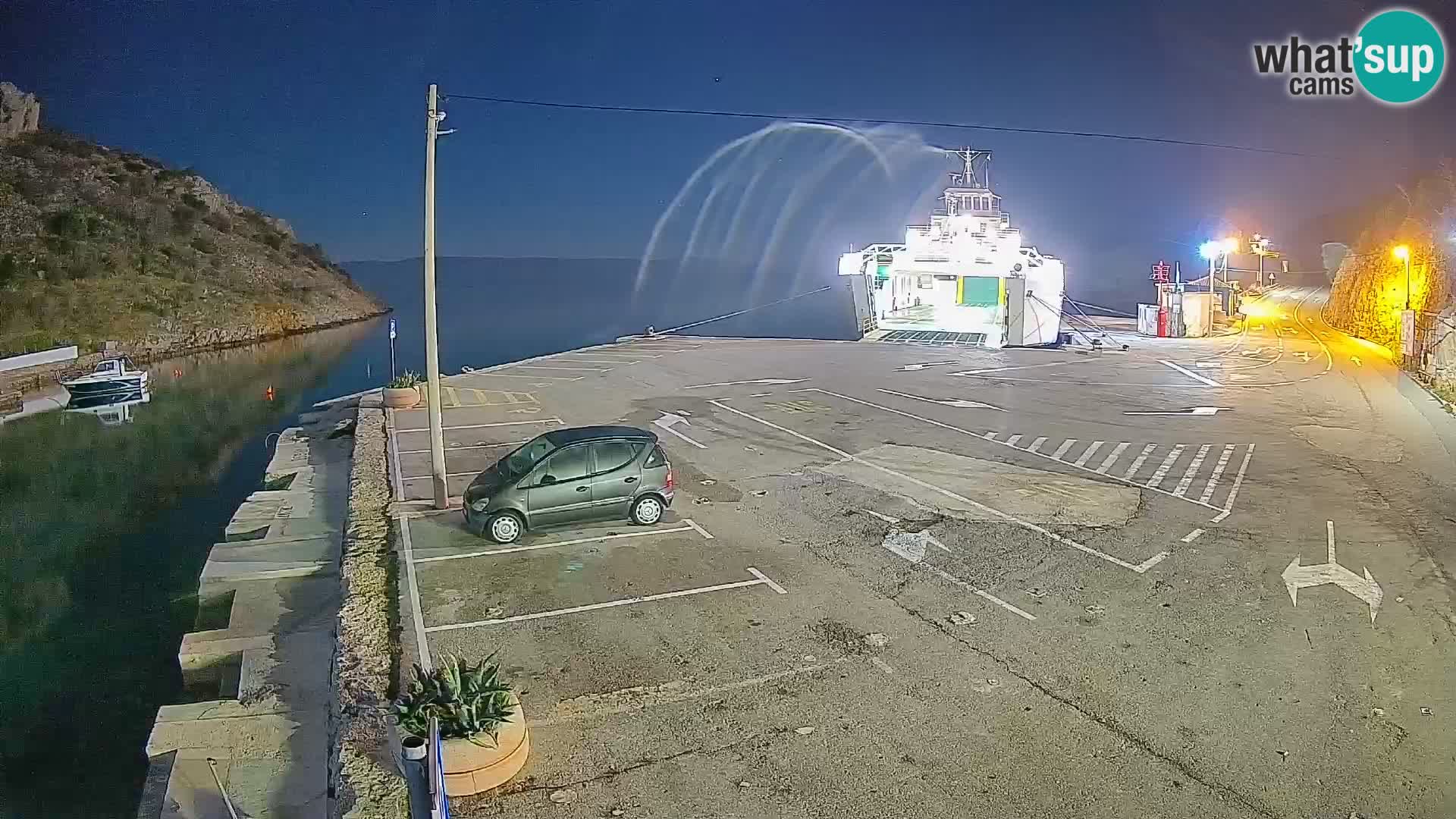 Webcam porto traghetti di Prizna – per l’isola di Pag