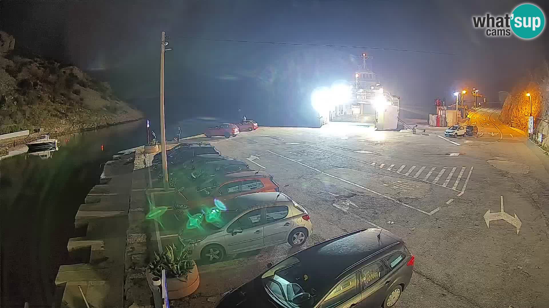 Webcam porto traghetti di Prizna – per l’isola di Pag