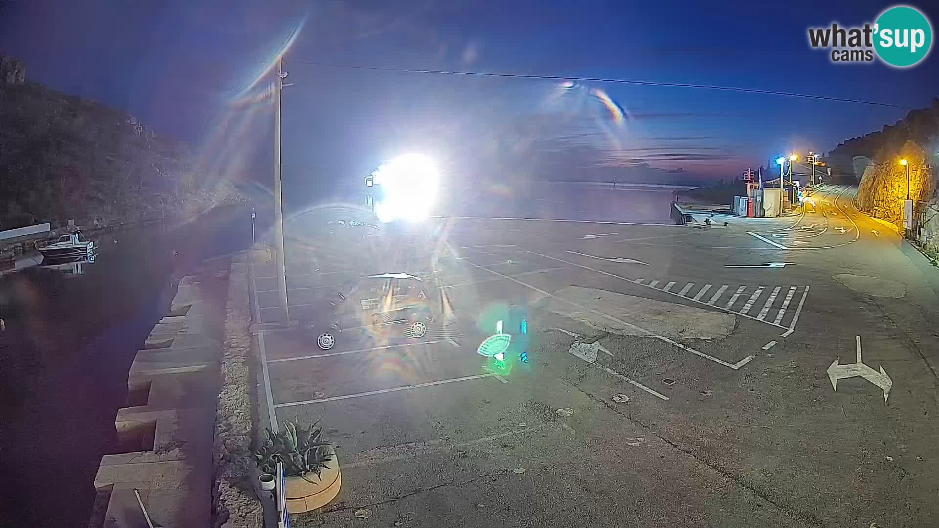 Webcam porto traghetti di Prizna – per l’isola di Pag