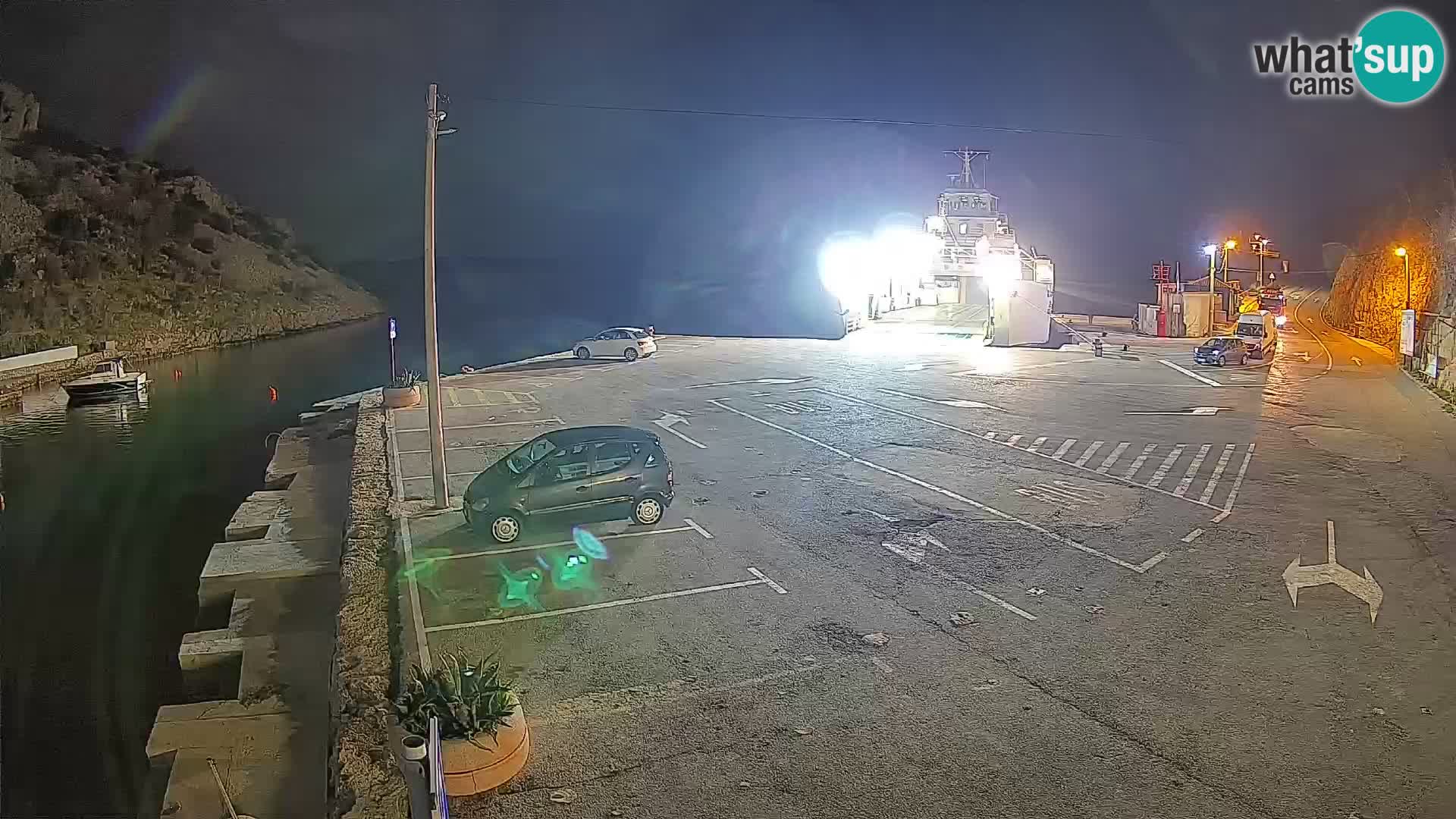 Webcam porto traghetti di Prizna – per l’isola di Pag