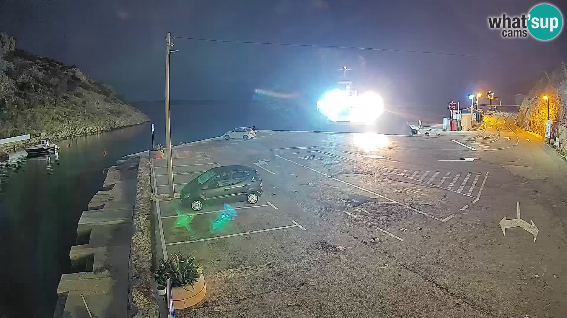 Webcam porto traghetti di Prizna – per l’isola di Pag