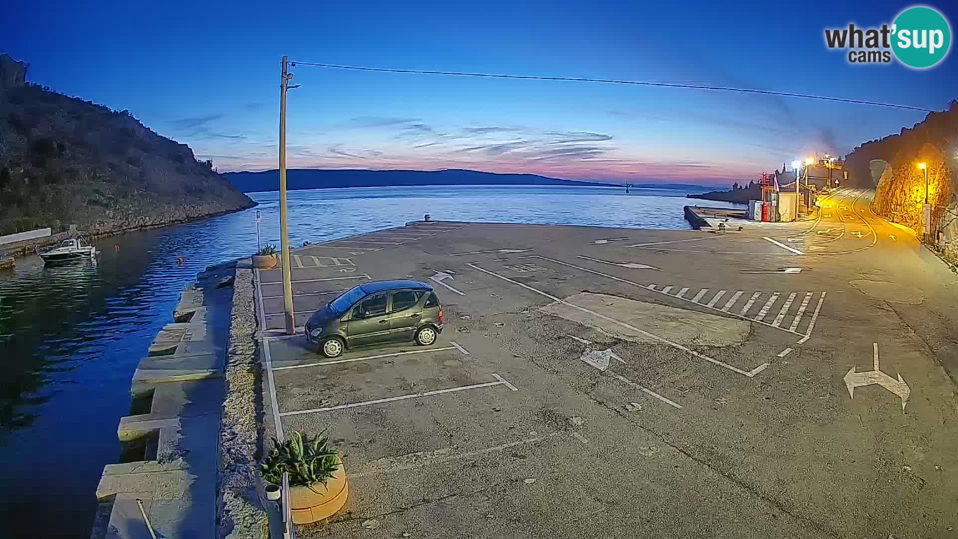 Webcam porto traghetti di Prizna – per l’isola di Pag