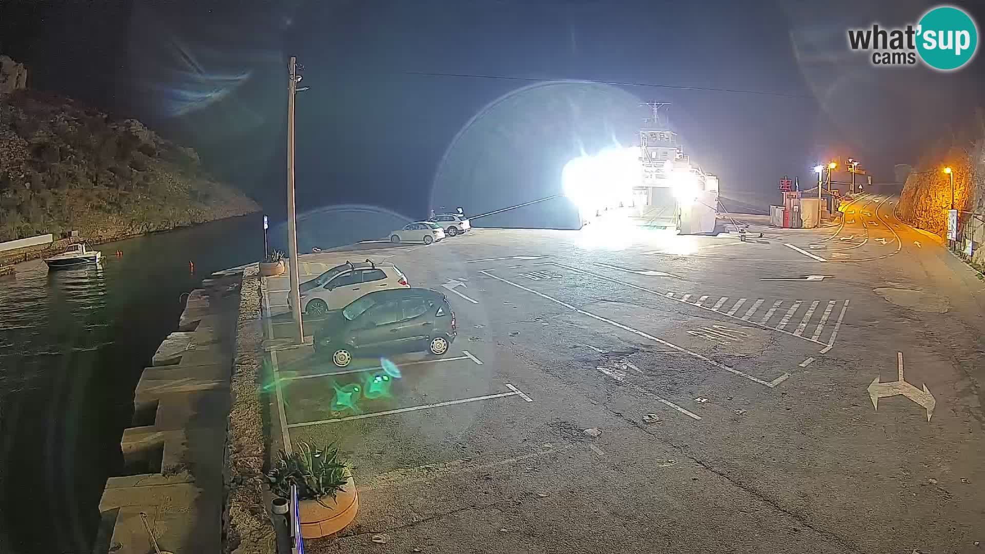 Webcam porto traghetti di Prizna – per l’isola di Pag