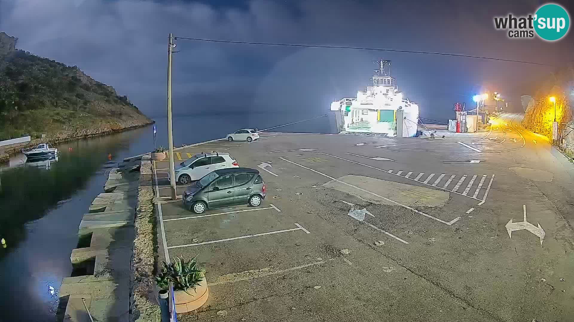Webcam porto traghetti di Prizna – per l’isola di Pag