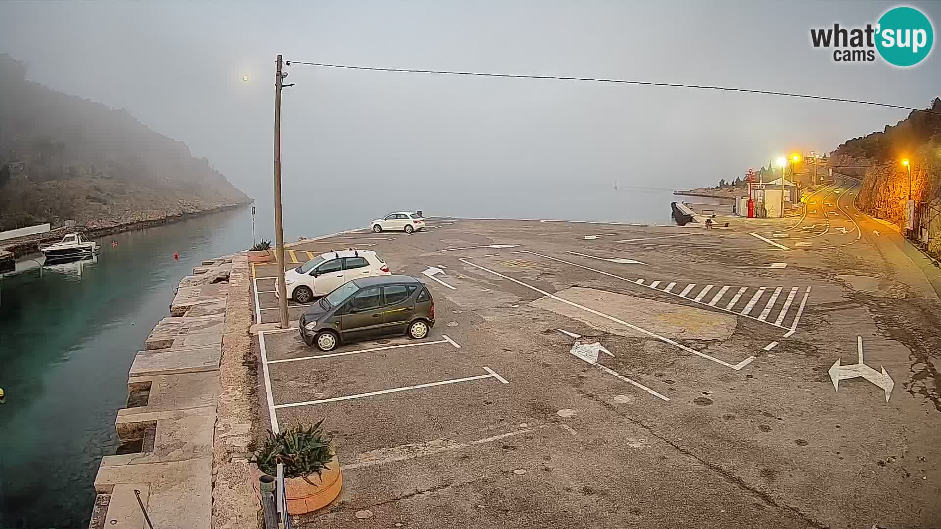 Webcam porto traghetti di Prizna – per l’isola di Pag