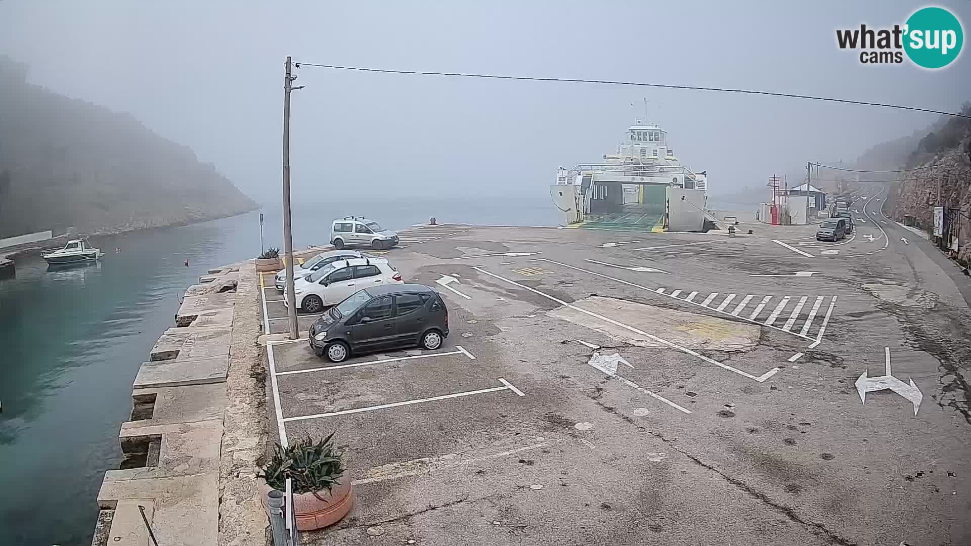 Webcam porto traghetti di Prizna – per l’isola di Pag