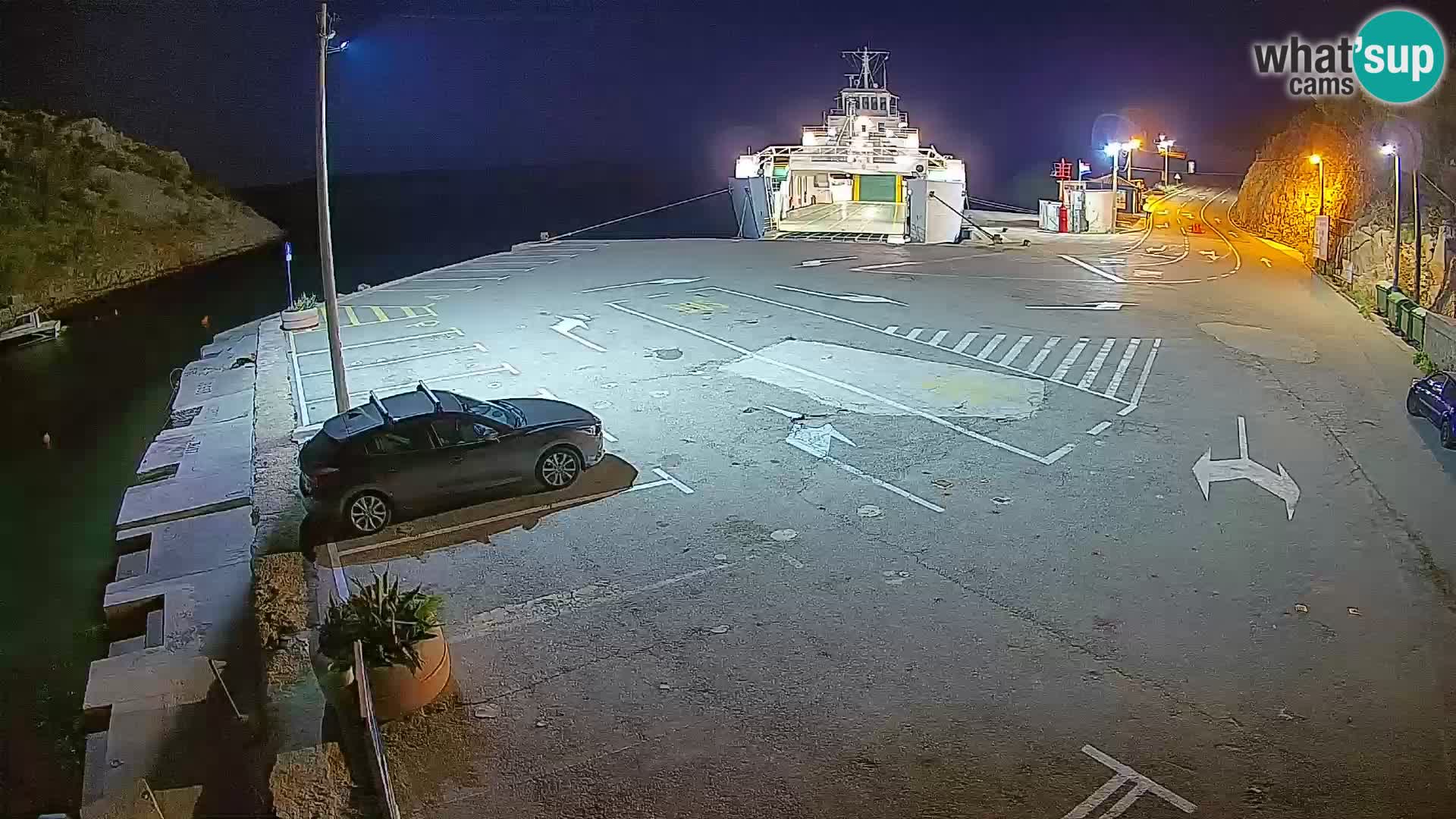 Webcam porto traghetti di Prizna – per l’isola di Pag