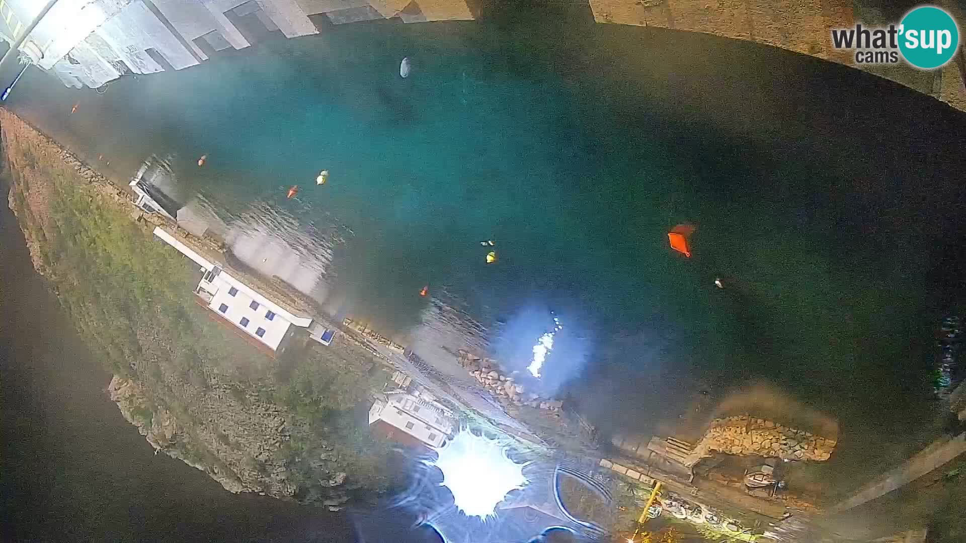 Webcam Fährhafen Prizna – zur Insel Pag