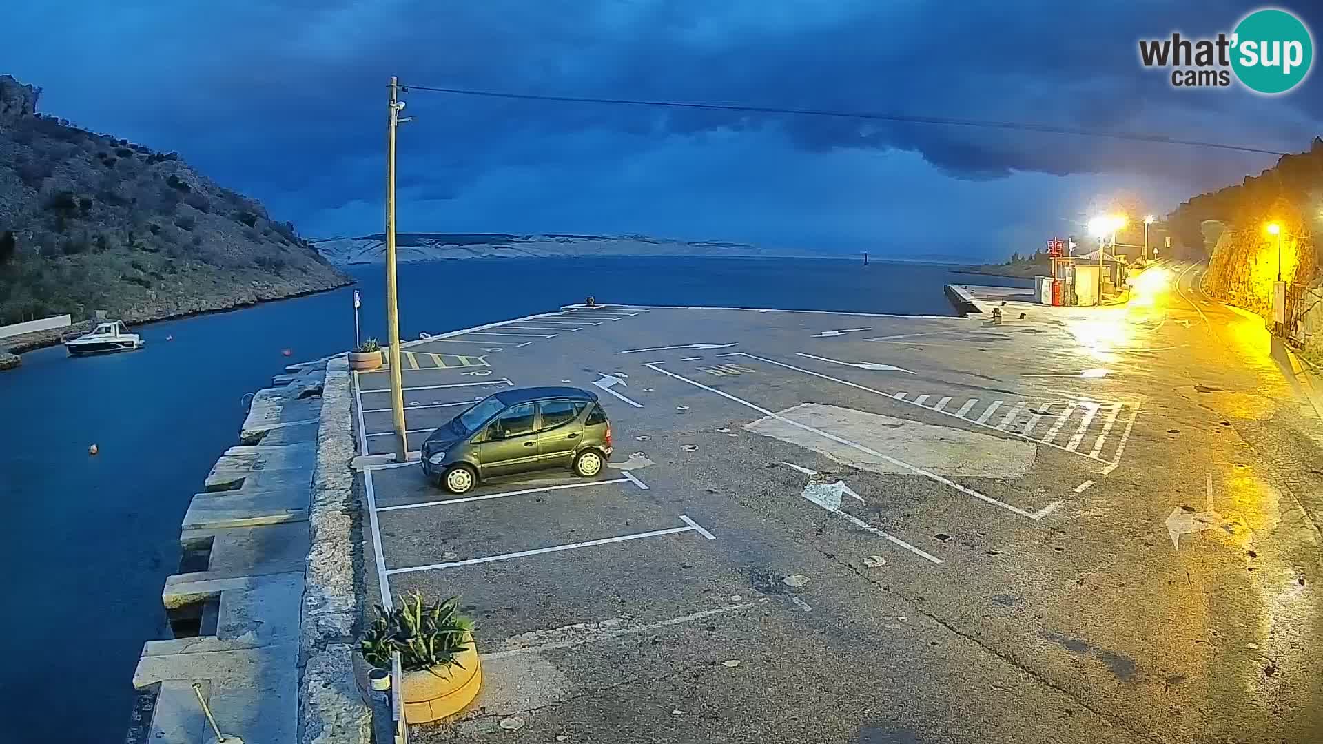 Webcam porto traghetti di Prizna – per l’isola di Pag
