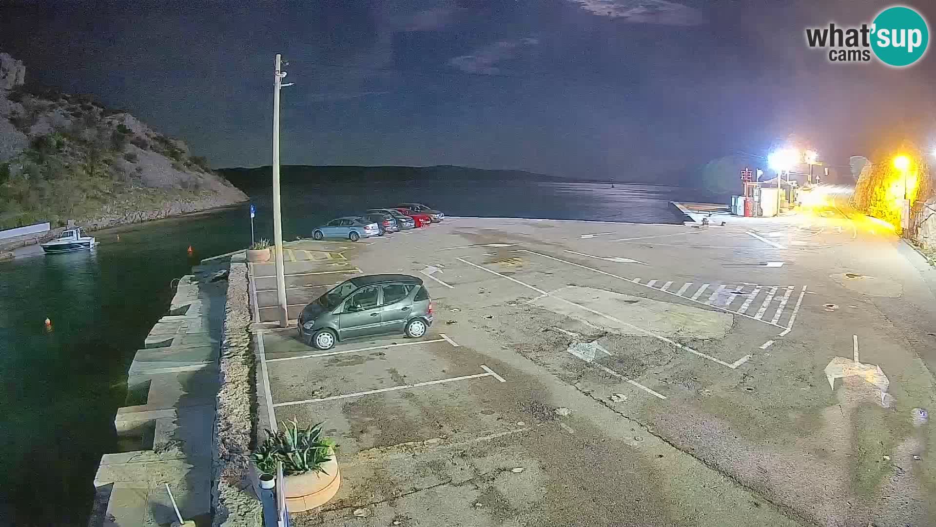 Webcam porto traghetti di Prizna – per l’isola di Pag