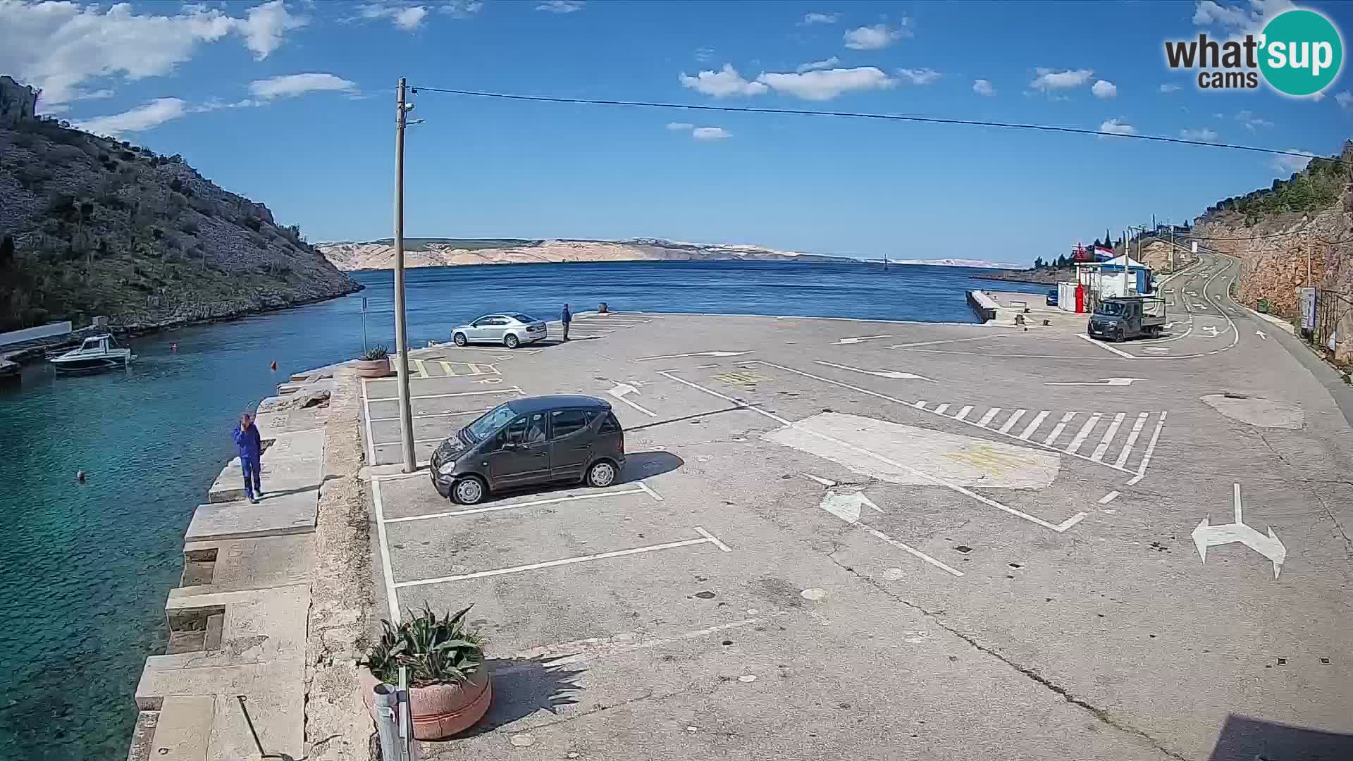 Webcam porto traghetti di Prizna – per l’isola di Pag