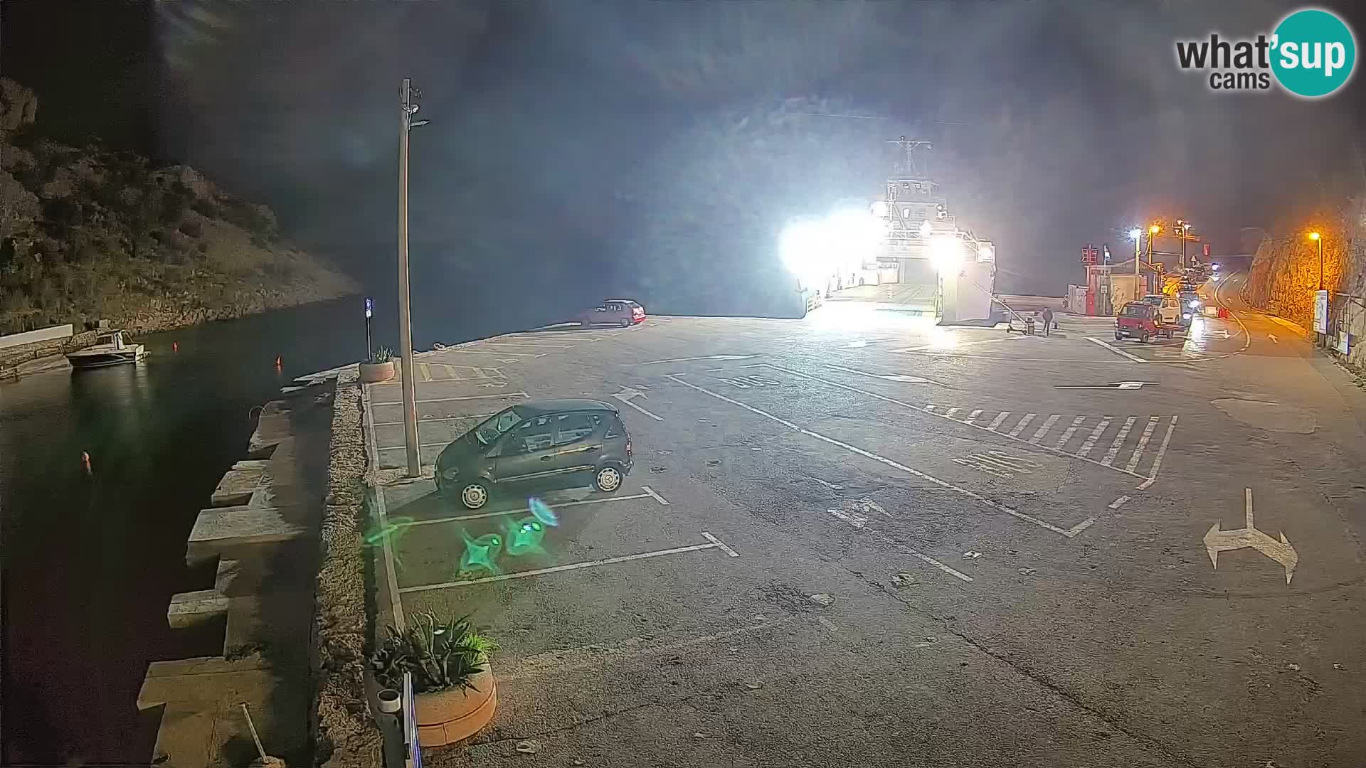 Webcam porto traghetti di Prizna – per l’isola di Pag