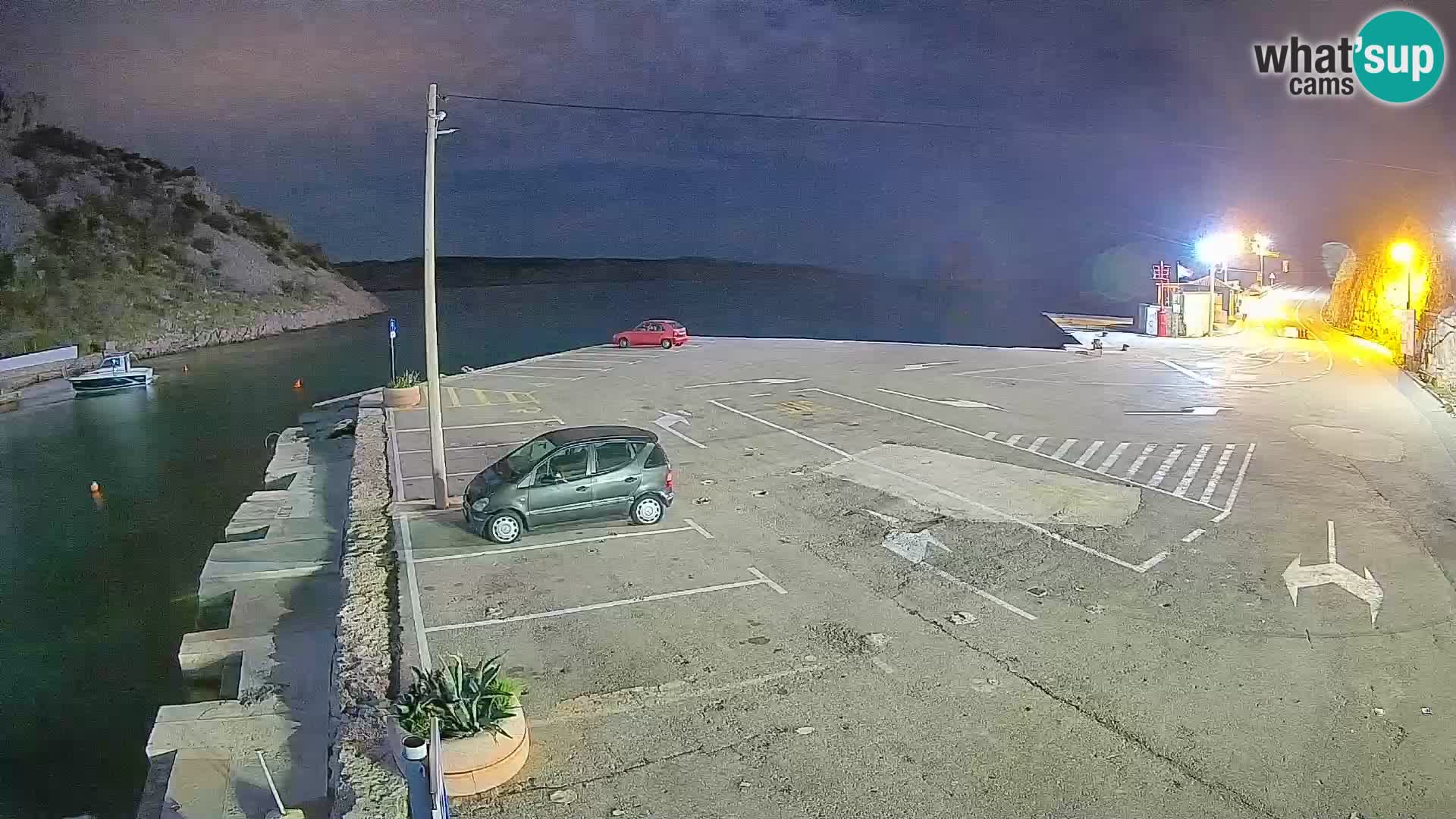 Webcam porto traghetti di Prizna – per l’isola di Pag
