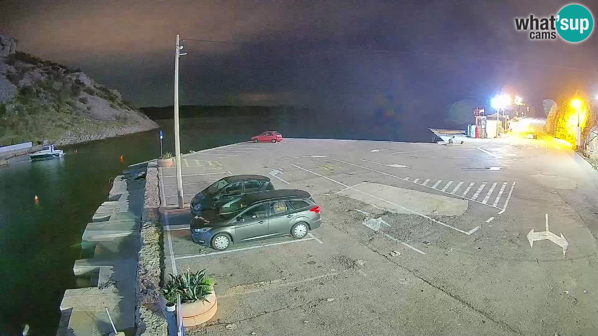 Webcam porto traghetti di Prizna – per l’isola di Pag