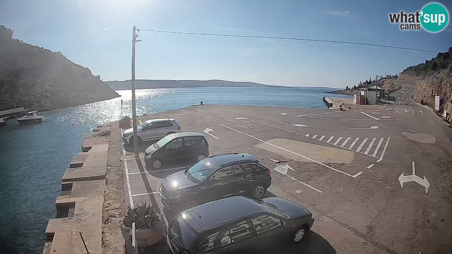 Webcam porto traghetti di Prizna – per l’isola di Pag