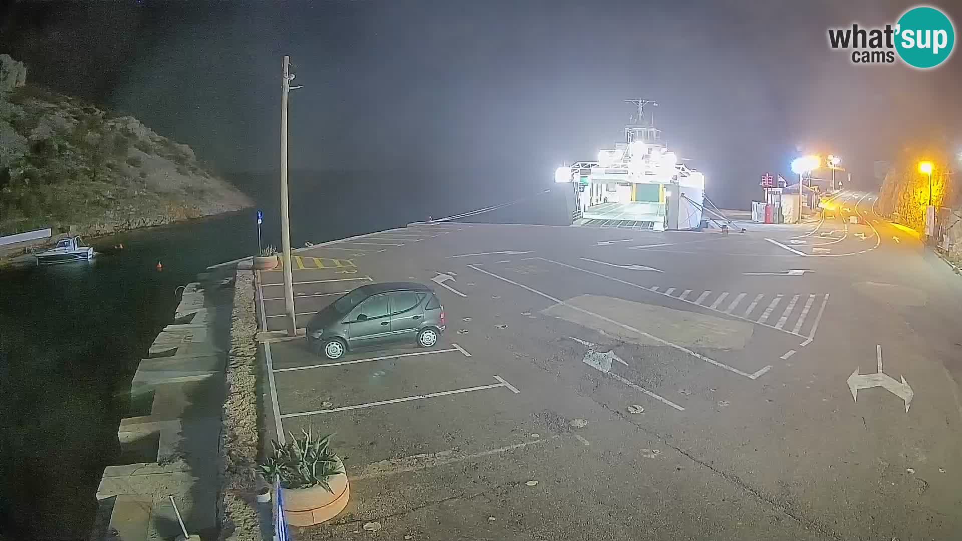 Webcam porto traghetti di Prizna – per l’isola di Pag